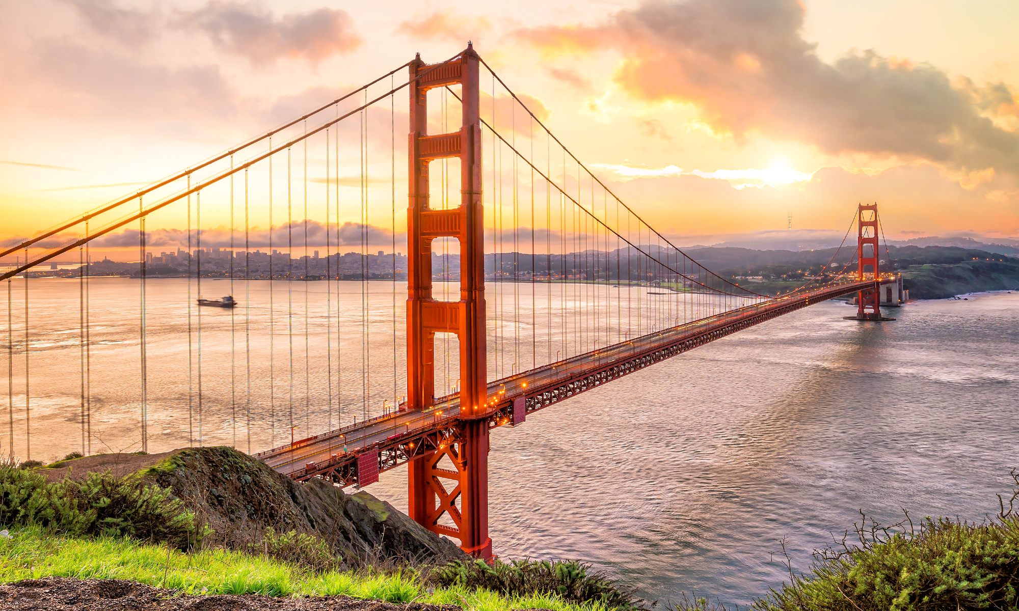 The Golden Gate Bridge